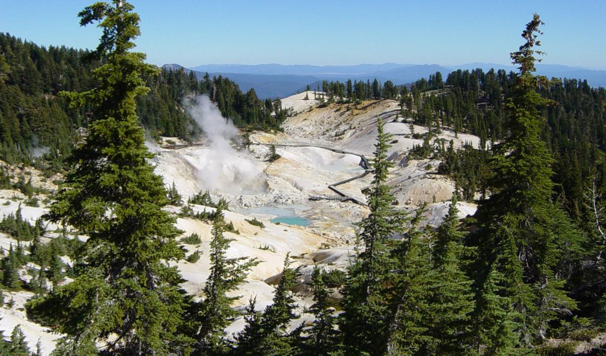 Lassen Volcanic National Park Bumpass Hell