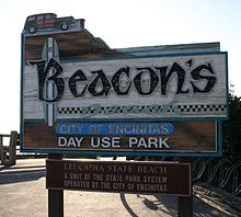 Beacon's Beach or Leucadia State Beach Encinitas, California