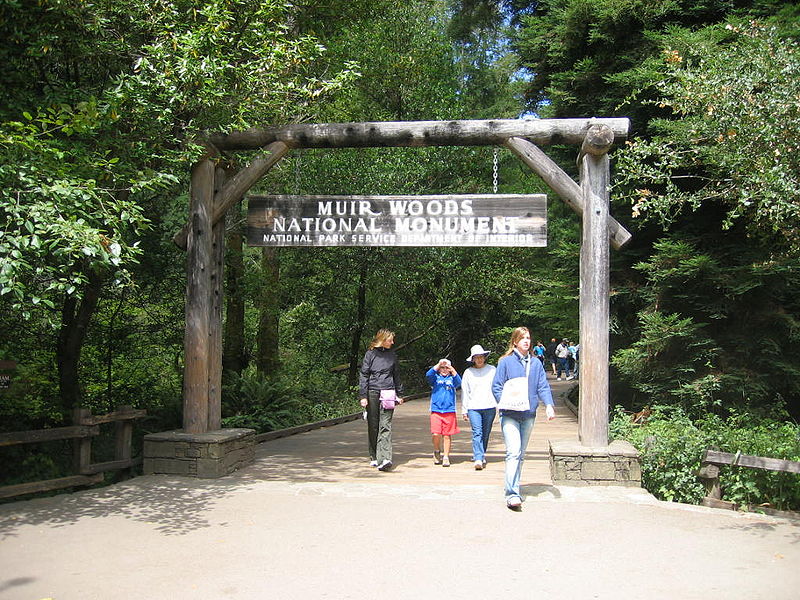 Muir Woods National Monument Entrace