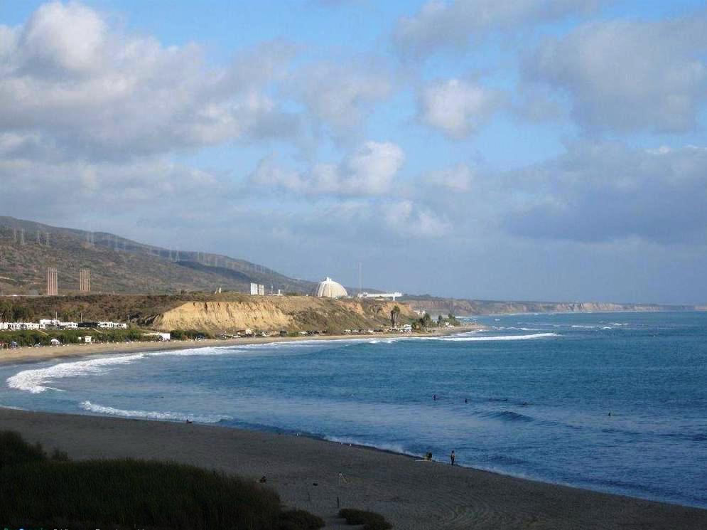 San Onofre State Beach in Oceanside, California