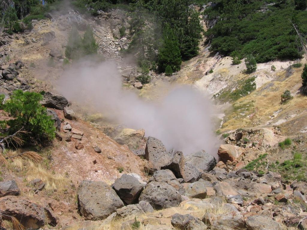 Lassen Volcanic National Park Terminal Geyser
