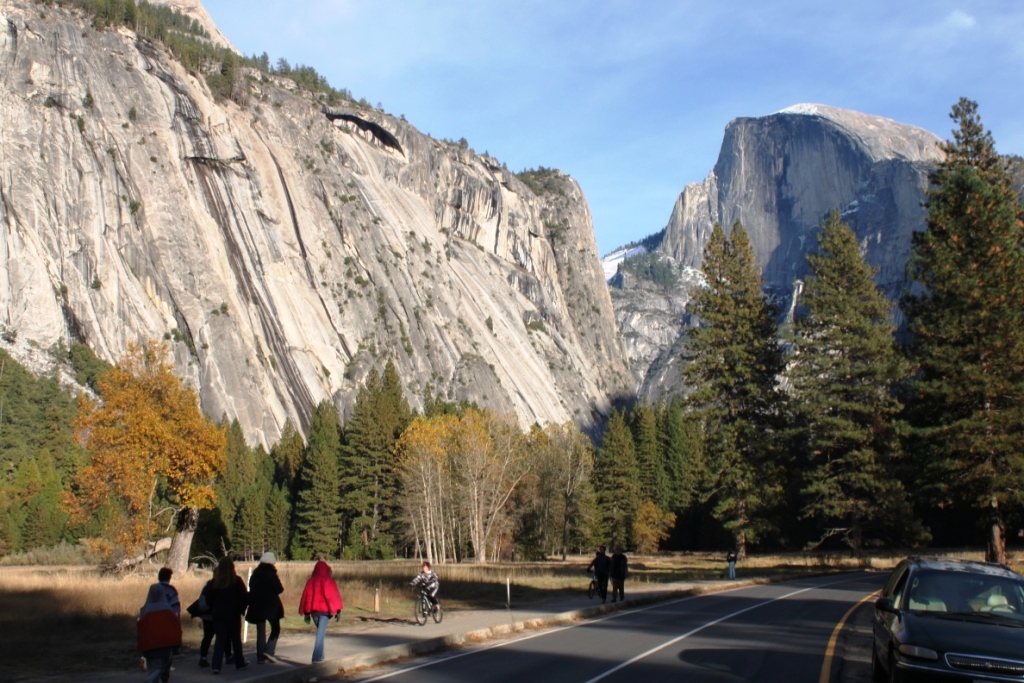 Walk in Yosemite Valley