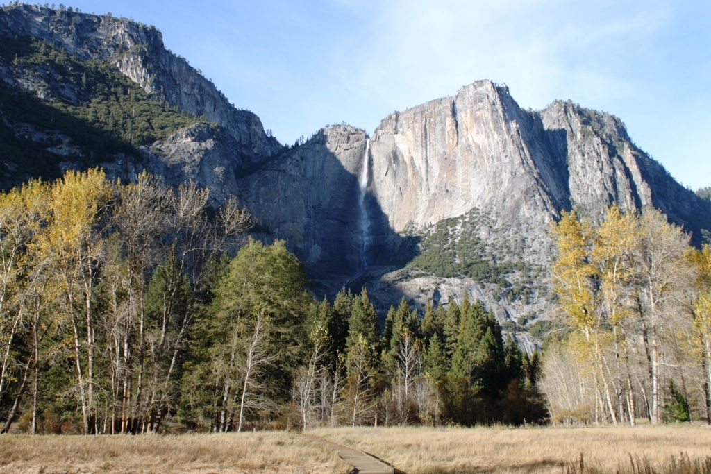 Water Fall in Yosemite Valley