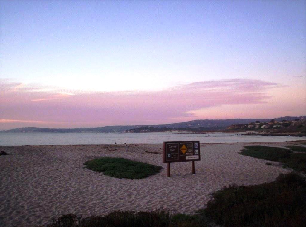 Carmel State Beach Carmel, California Presitine Sandy Beach