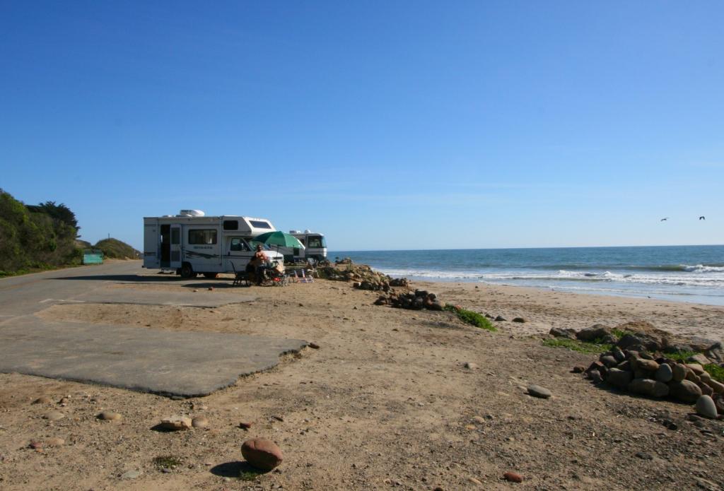 Campsite pics of Emma Wood State Beach California