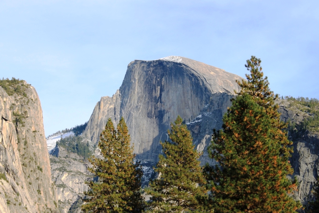 Half Dome in Yosemite Valley