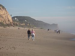 Point Dume State Beach in Malibu, California