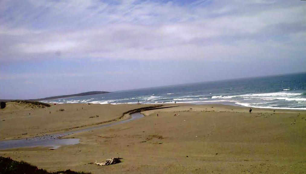 Samon Creek Beach in Sonoma Coast State Beach in Jenner, California