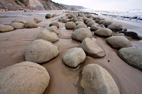 Schooner Gulch State Beach in Point Arena, California