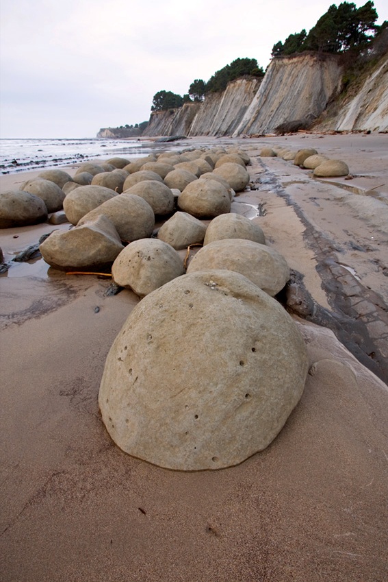Schooner Gulch State Beach in Point Arena, California