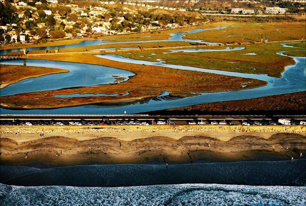 Torrey Pines State Beach in San Diego, California